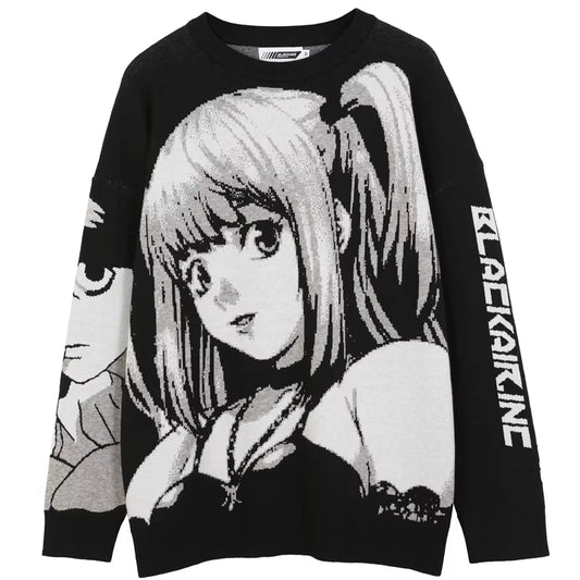 Vintage Anime Knitted Sweater