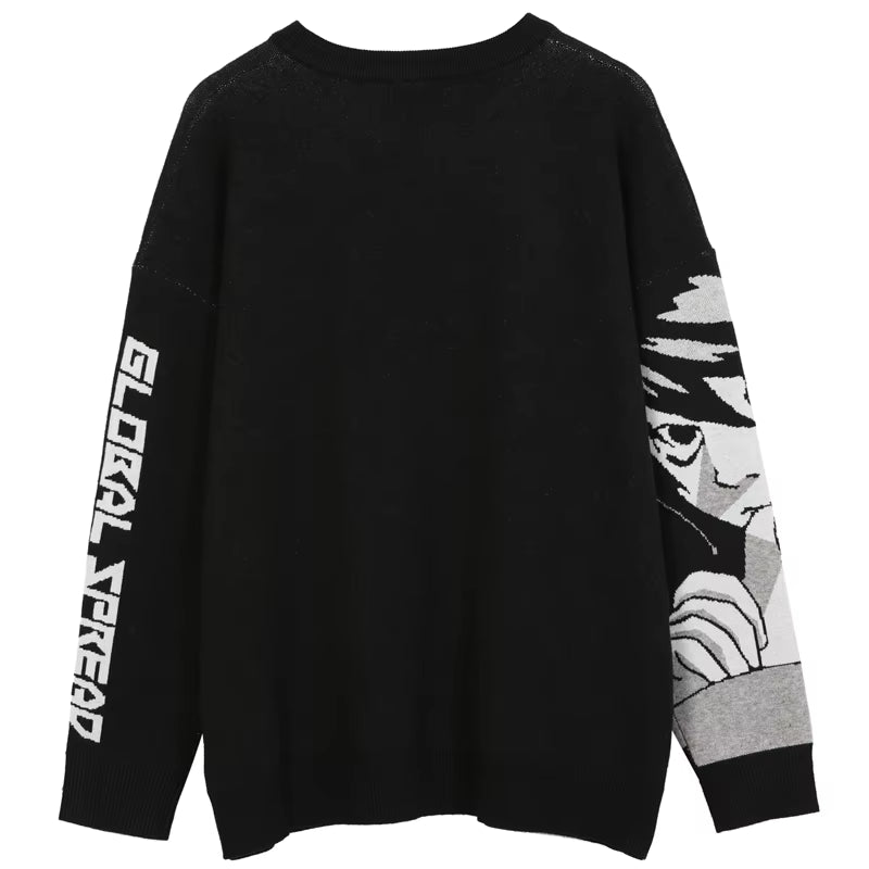 Vintage Anime Knitted Sweater