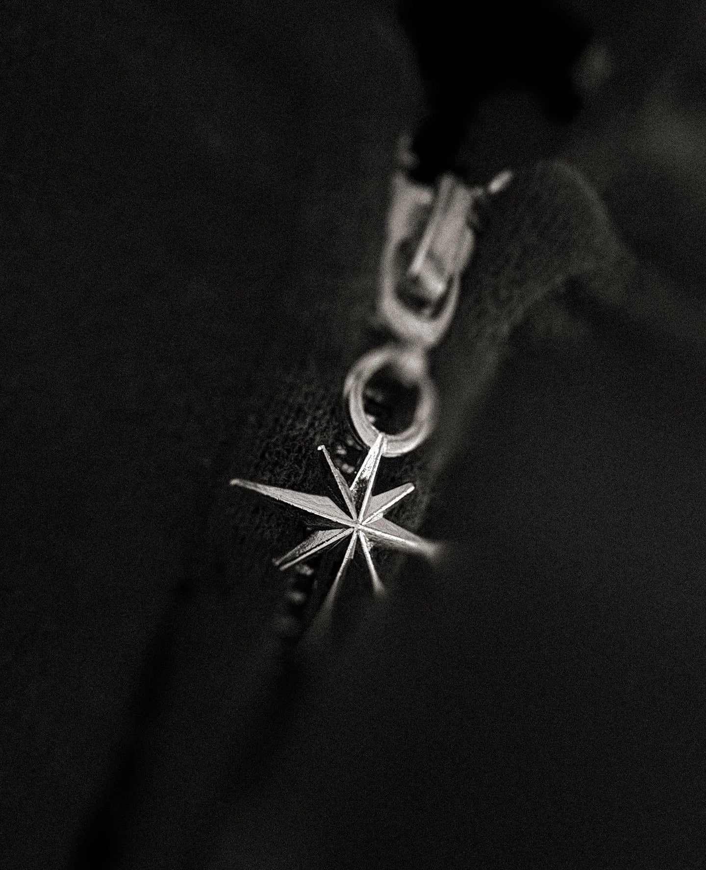 Vintage Print Zip-Up Hoodie