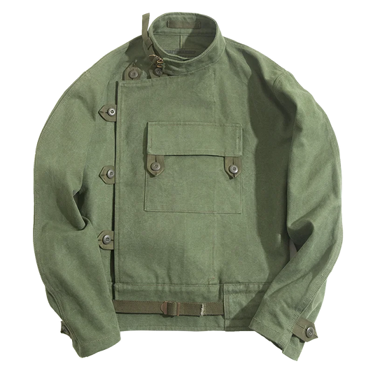 Retro Motorcycle Bomber Jacket