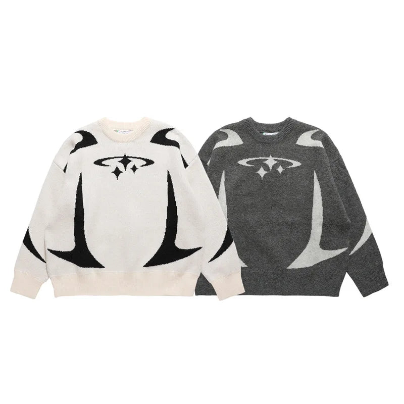 Stars Graphic Sweaters 